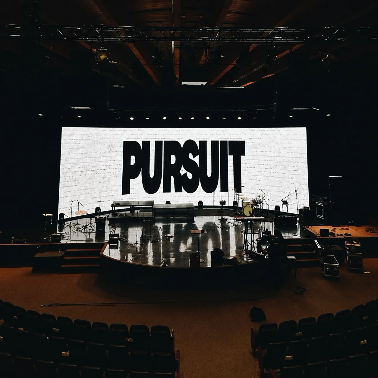 The Pursuit stage with the Pursuit name displayed on screen